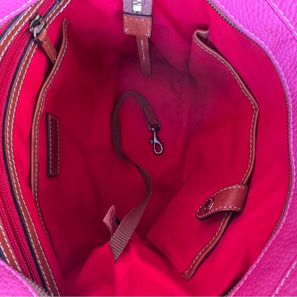 Dooney & Bourke Pebble Grain Small Lexington Tote Bag - Picture 14 of 15